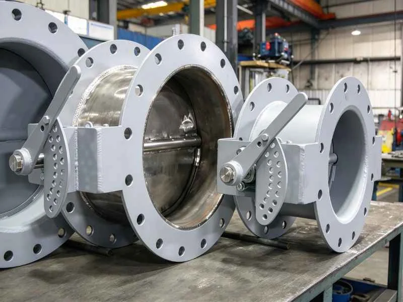 Industrial boiler damper
