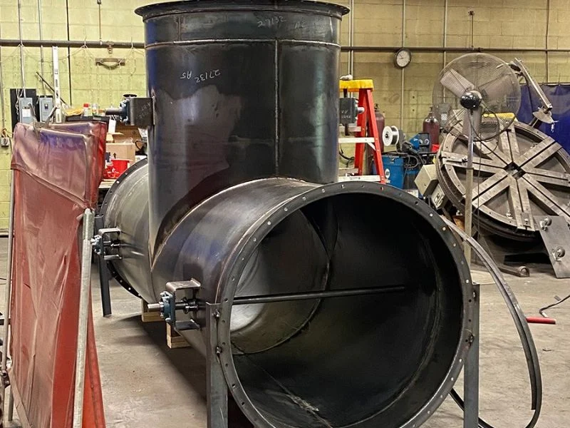 Industrial dampers in cement plant