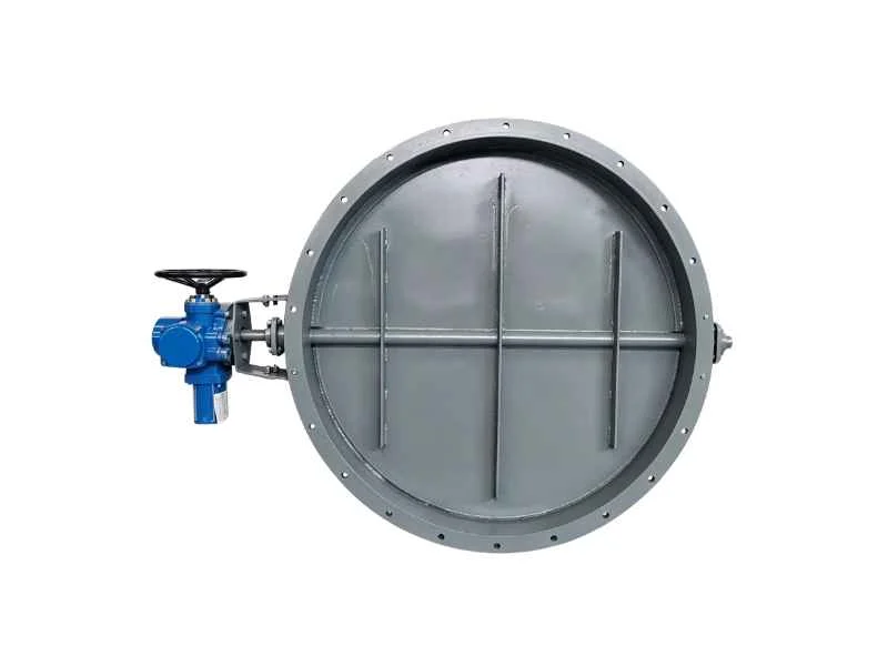 Industrial flue gas damper