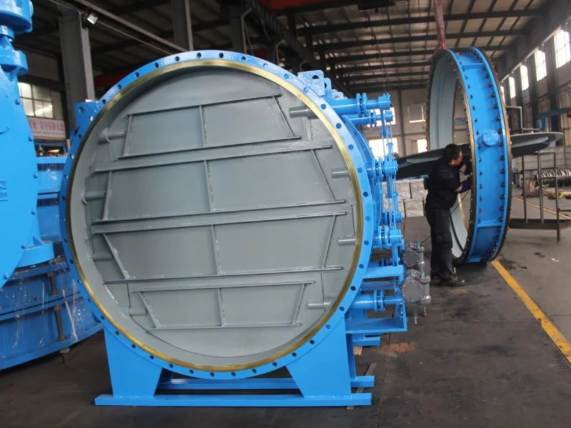 Industrial gas louver damper