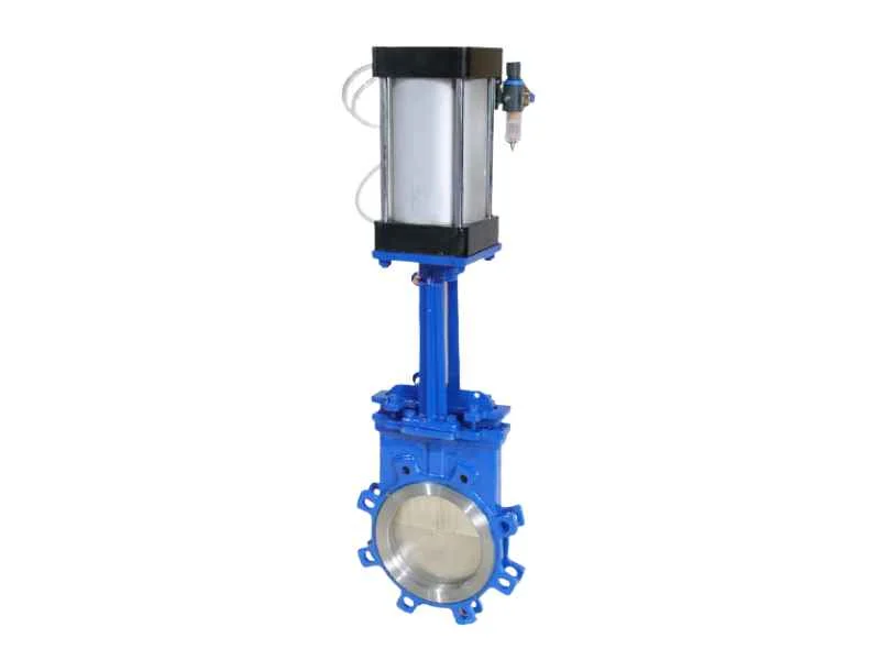 Industrial knife gate valve
