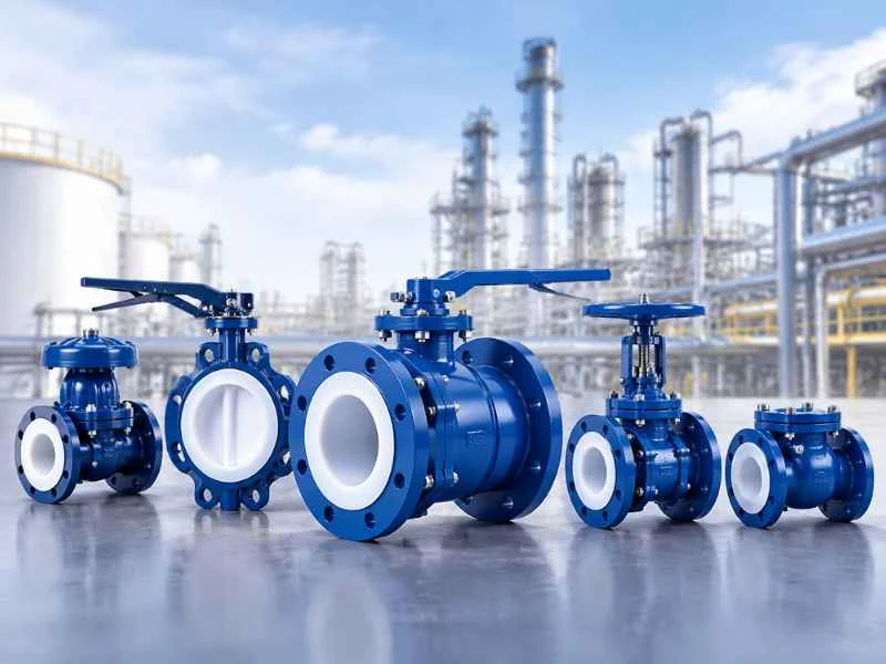 Industrial lined valve