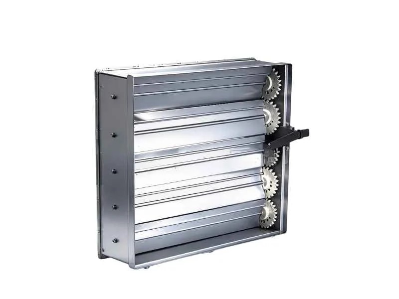 Industrial louver damper