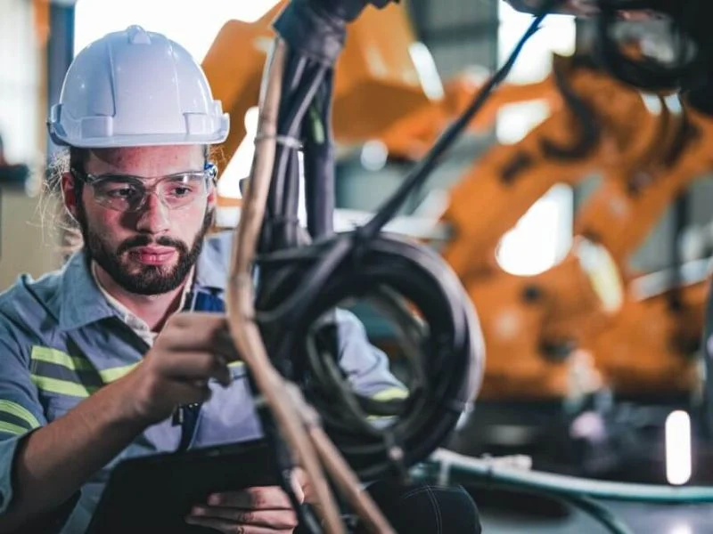 Industrial troubleshooting data review