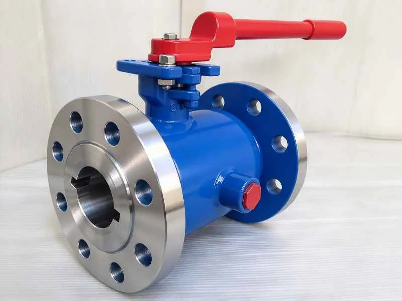 Jacketed ball valve