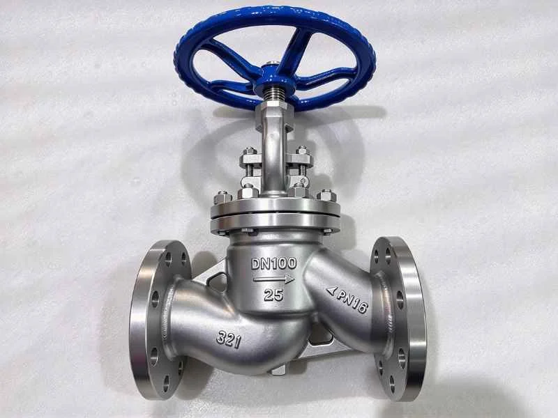 Jacketed globe valve
