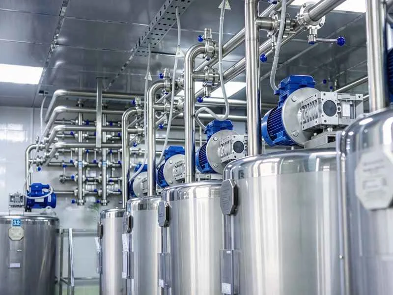 Jacketed valve in food processing