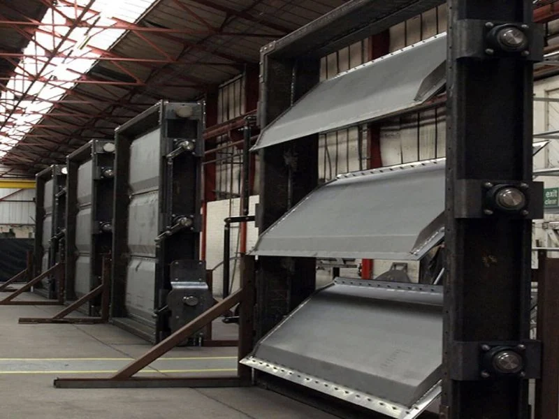 Louver isolation damper