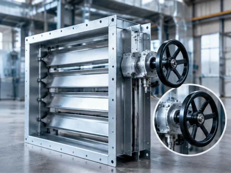 Manual damper actuator