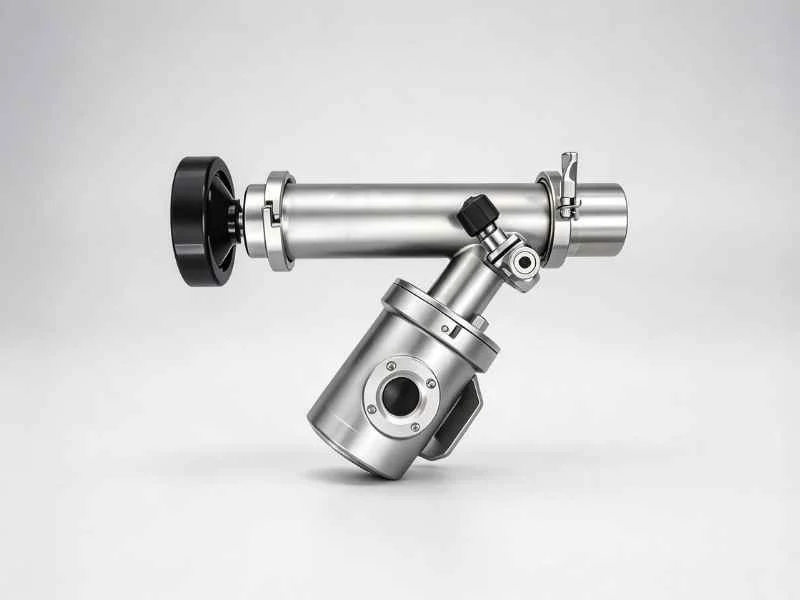Powder sampling valve