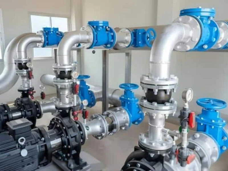 Power plant cooling water filter