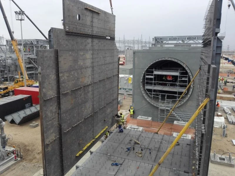 Power plant isolation damper