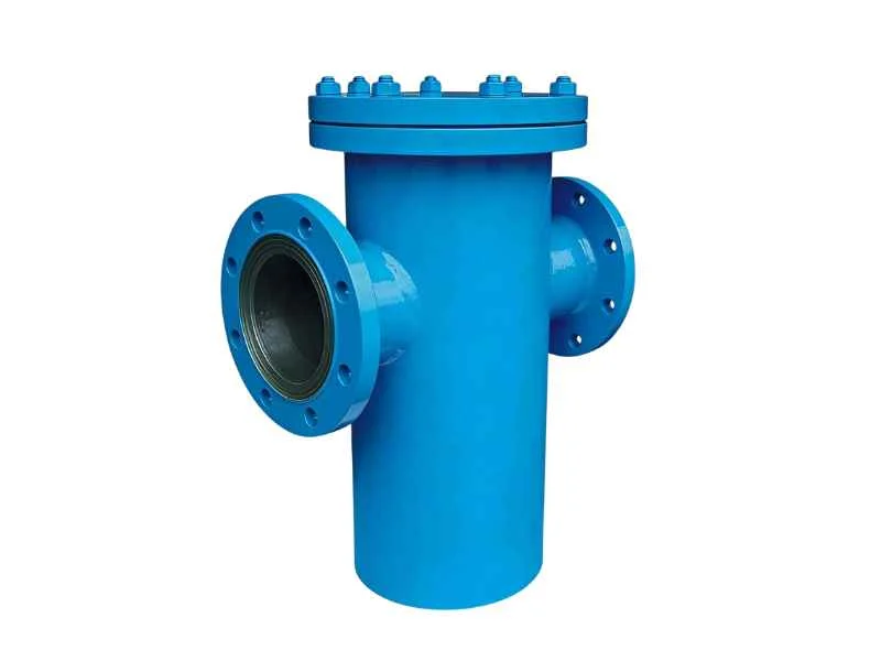 Quick-opening tee strainer
