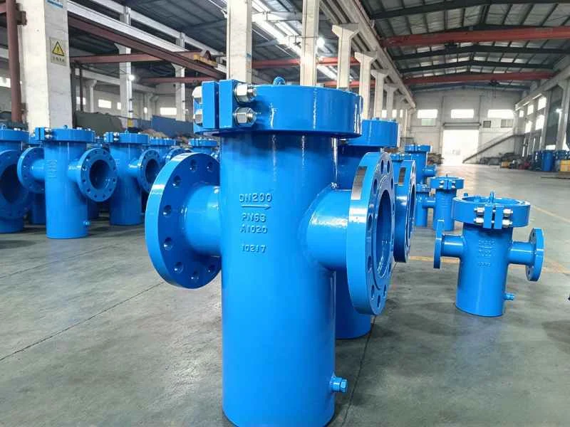 Simplex basket strainer