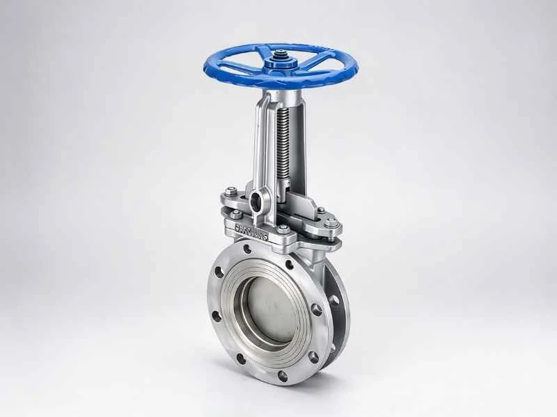 Slurry knife gate valve