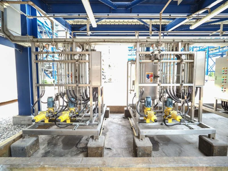 Water treatment chemical dosing system